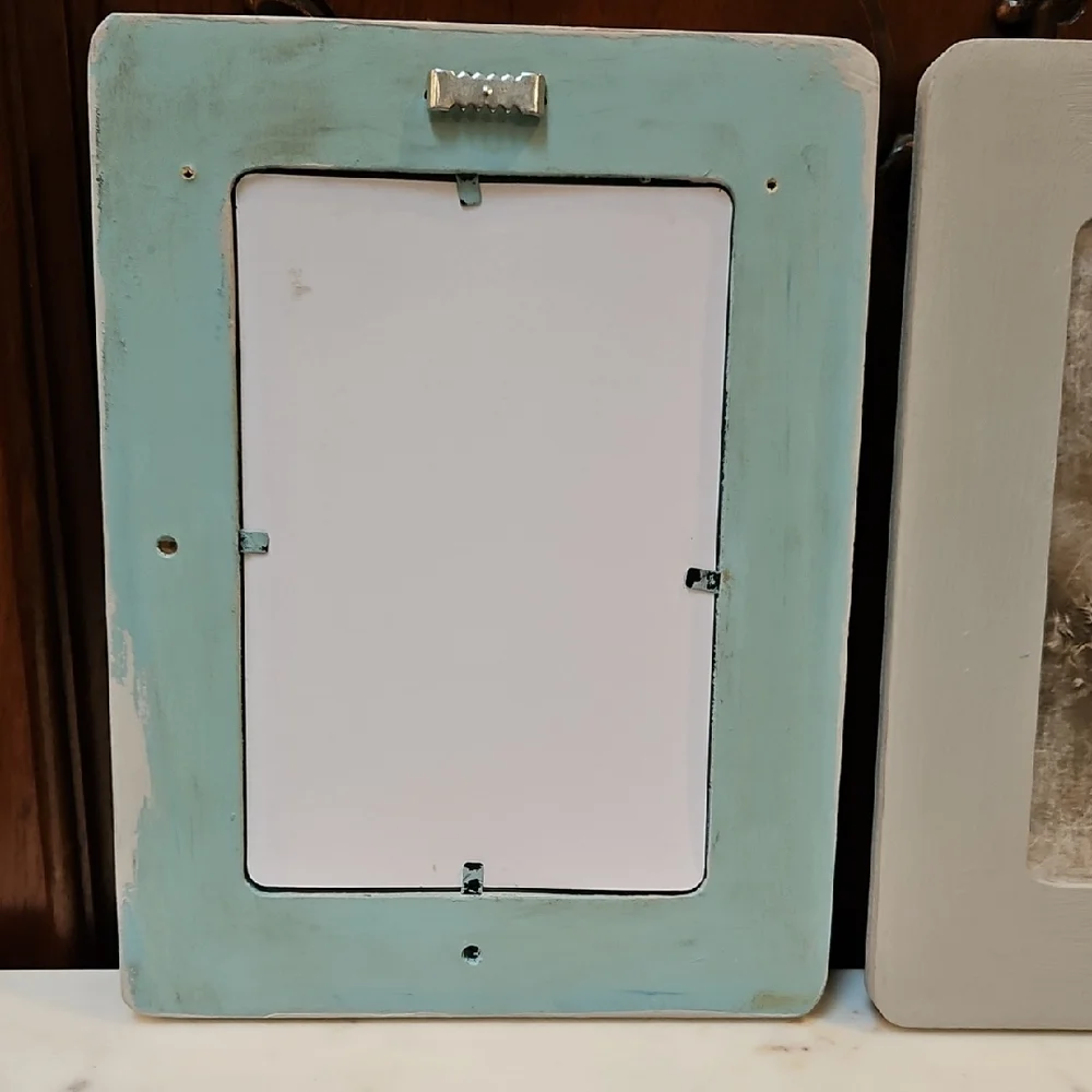 Rustic Gray Rabbit Portrait Frames
